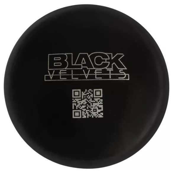 Black Velvets - iminapaga silikoonist anaaltapp (must) - L