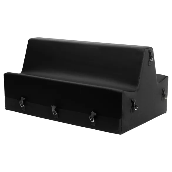 Liberator - seksipadi käeraudadega (must)