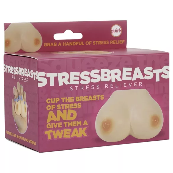 Stresszlabda - rindade kujuga - 2 tk