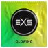 EXS Glow - helendav kondoom - 3 tk