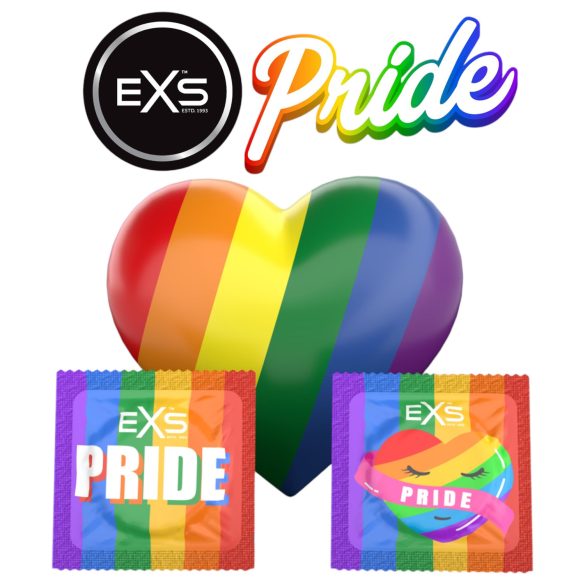 EXS Pride - lateks kondoomid - 144 tk