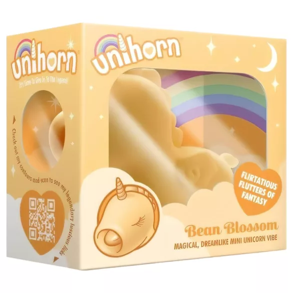 Unihorn Bean Blossom - aku kliitorivibraator - kollane