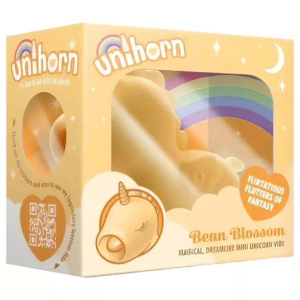 Unihorn Bean Blossom - aku kliitorivibraator - kollane