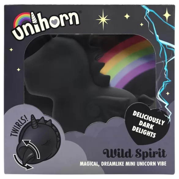 Unihorn Wild Spirit - kliimastimulaator - akuga - must
