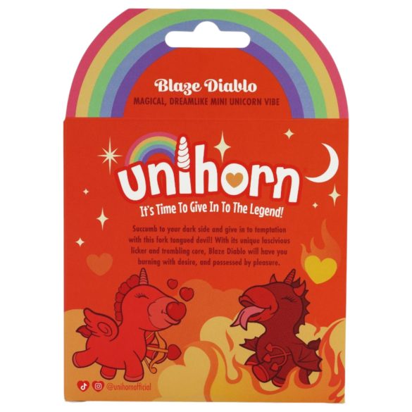 Unihorn Blaze Diablo - taaslaetav kliimassaažija - punane