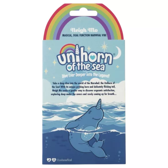 Unihorn Of The Sea - akupatarei kliitoristimulaator - sinine