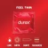 Durex Feel Thin - õhuke kondoom - naturaalne tunne - 18 tk