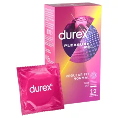 Durex Pleasure Me - tekstuuriga kondoomid - 12 tk