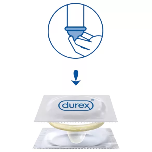 Durex Invisible Slim - õhuke kondoom - 10 tk