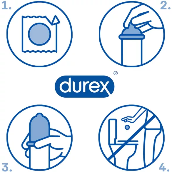 Durex Nude Close Fit - õhuke kondoom (10 tk)