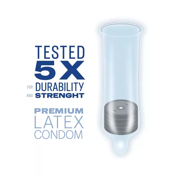 Durex Nude Close Fit - õhuke kondoom (10 tk)