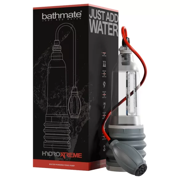 Bathmate HydroXtreme 8 - hüdropump, ilma lisatarvikuteta (läbipaistev)