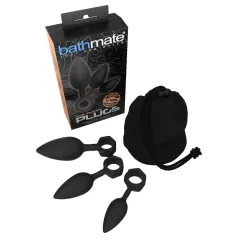   Bathmate Anal Training Plugs - anaaltreeningu plugide komplekt (must)