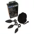 Bathmate Anal Training Plugs - anaaltreeningu plugide komplekt (must)