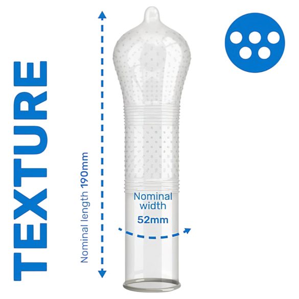 Pasante - tekstuuriga kondoomid - 12 tk