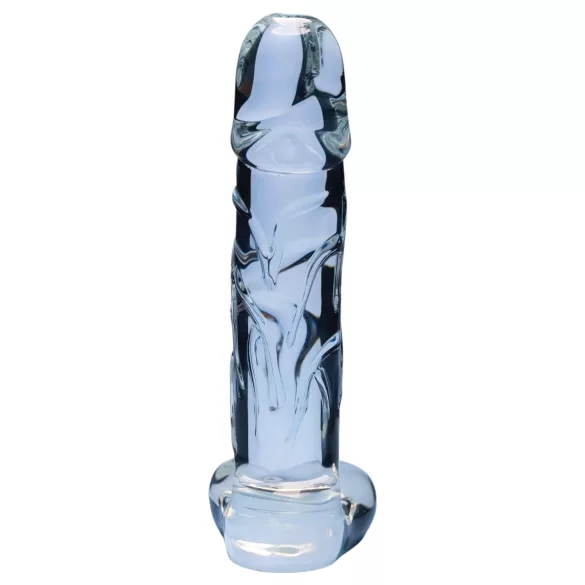 Clarity Seraphic Opus - klaasist G-punkti dildo (läbipaistev)