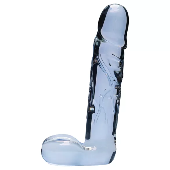 Clarity Seraphic Opus - klaasist G-punkti dildo (läbipaistev)