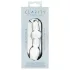Clarity Utopian Mystique - soonikkoes klaasist anaaldildo (läbipaistev)