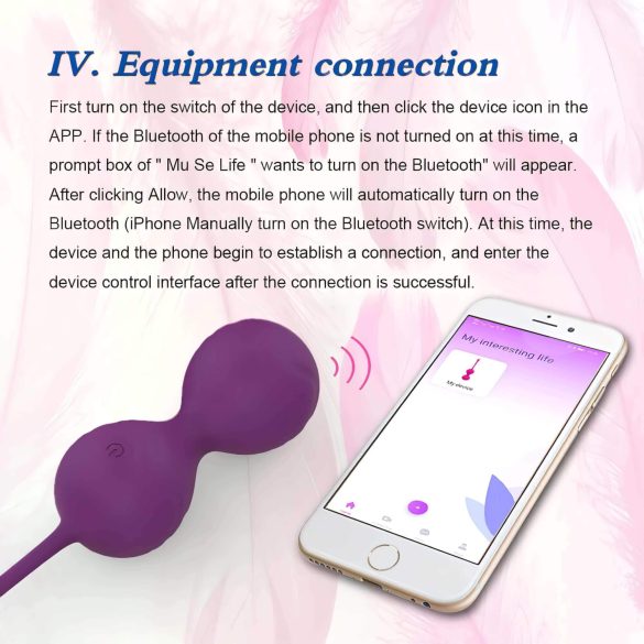 Lonely Winni - vibraator muna - nutikas juhtimine - roosa