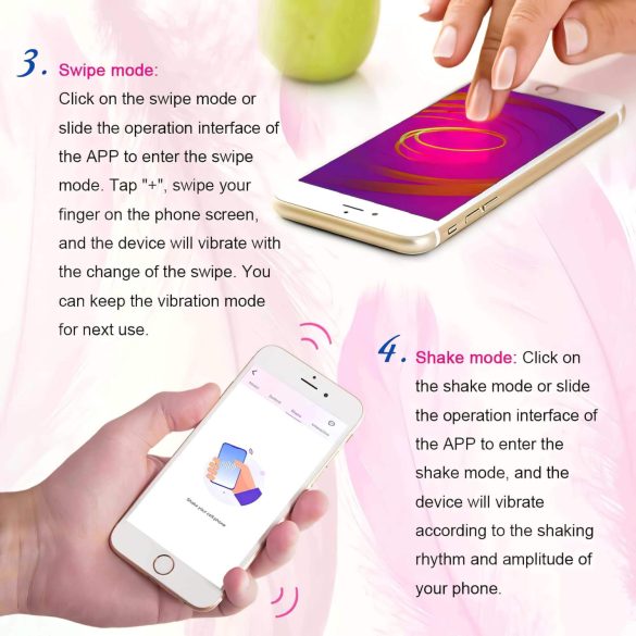 Lonely Winni - vibraator muna - nutikas juhtimine - roosa