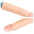 Lonely Max - elutruu vibraator (17cm) - naturaalne