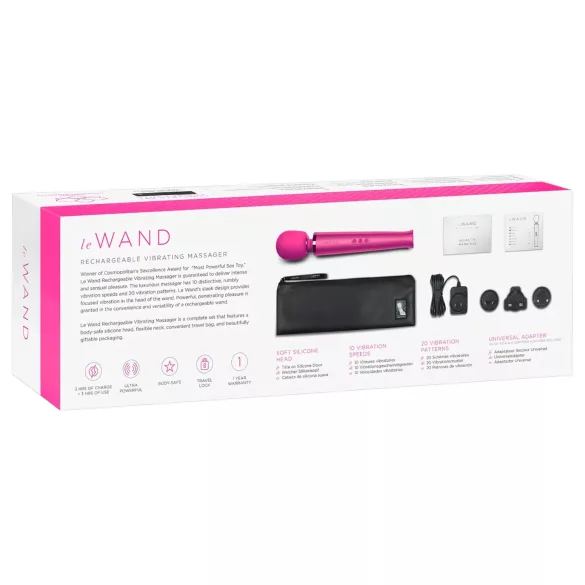 le Wand - masseeriv vibraator (roosa)