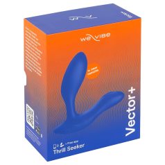 We-Vibe Vector+ - akuga nutikas anaalseksvibraator - sinine
