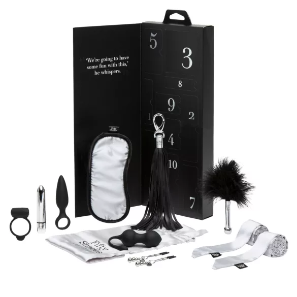 Fifty Shades of Grey - luksus seksikomplekt