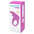 Happyrabbit Cock - akuga vibro-peeniserõngas (lilla)