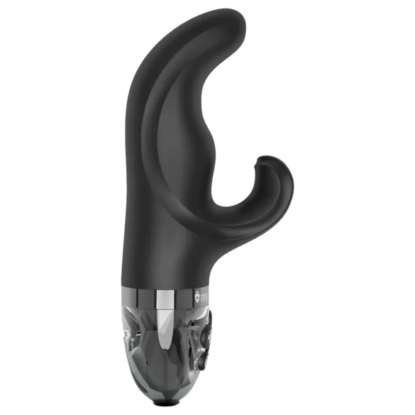 mystim Hop Hop Bob E-Stim - laetav elektro-vibraator (must)