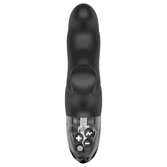 mystim Hop Hop Bob E-Stim - laetav elektro-vibraator (must)
