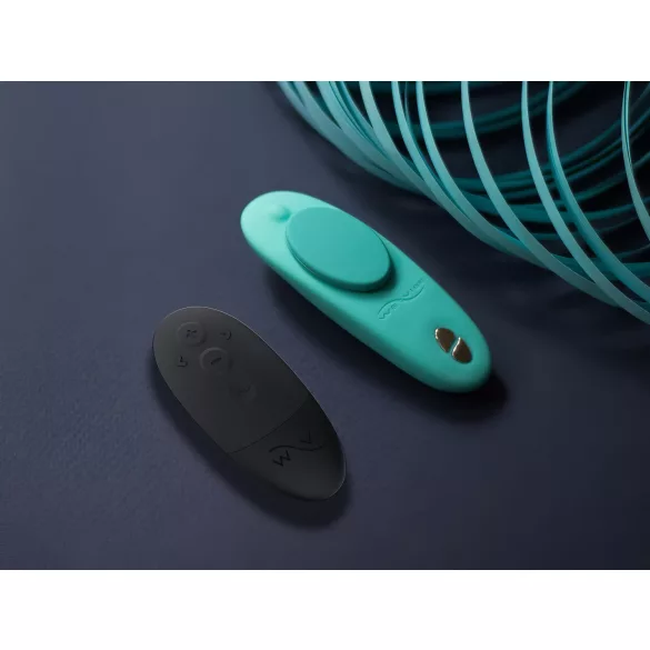 We-Vibe Moxie+ - raadioside ja nutikas kliitorivibraator (türkiissinine)