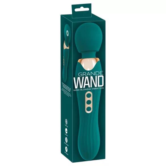 You2Toys Grande - aku vibraator - massaaž - roheline