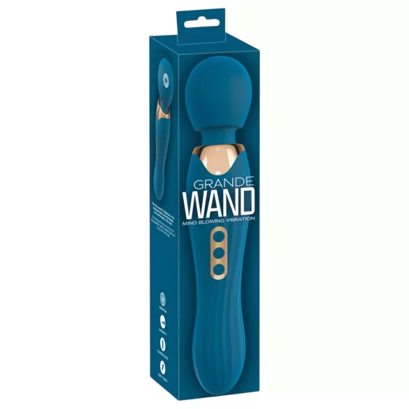 You2Toys Grande - laetav vibraator massaažiks - sinine
