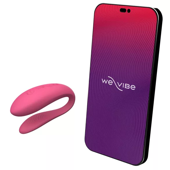 We-Vibe Sync Lite - paaride vibraator - kaugjuhtimisega - roosa
