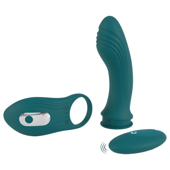 Couples Choice - 3in1 muudetav vibraator (türkiis)