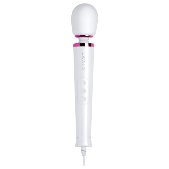 Le Wand Petite Plug-In - võrgutoitega massaaživibraator (valge)