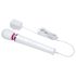 Le Wand Petite Plug-In - võrgutoitega massaaživibraator (valge)