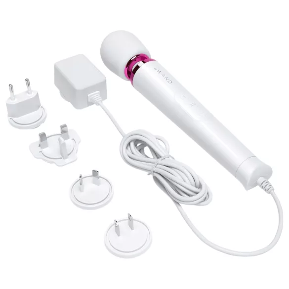 Le Wand Petite Plug-In - võrgutoitega massaaživibraator - valge