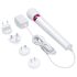 Le Wand Petite Plug-In - võrgutoitega massaaživibraator (valge)