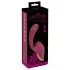 Javida - vibraator keelega 2in1 - punane