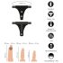 You2Toys - rihmaga kinnitatav dildokomplekt (naturaalne)