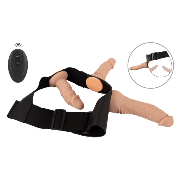 You2Toys - strap-on dildode komplekt - naturaalne