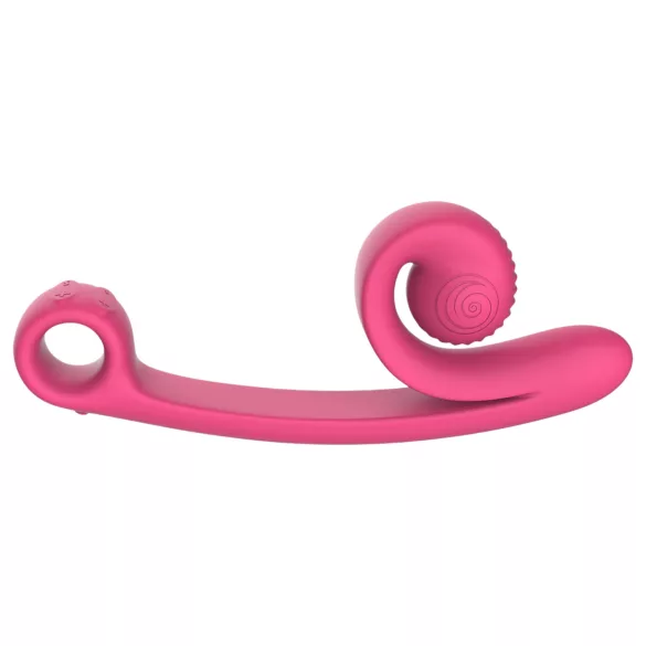 Snail Vibe Curve - 2in1 kliitorivibraator (roosa)