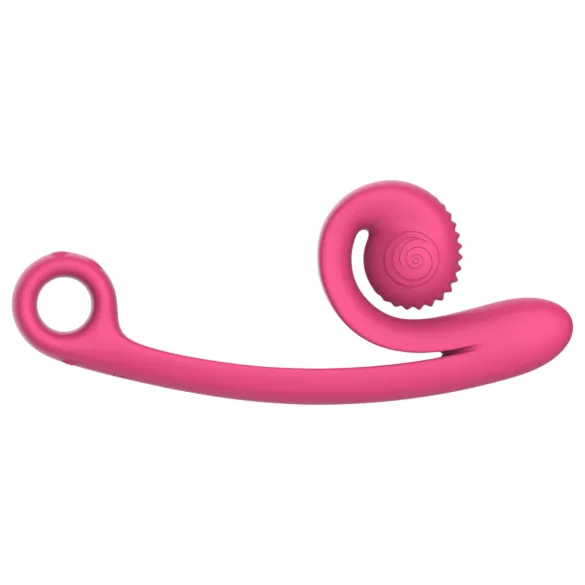 Snail Vibe Curve - 2in1 kliitorivibraator (roosa)