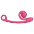 Snail Vibe Curve - 2in1 kliitorivibraator (roosa)