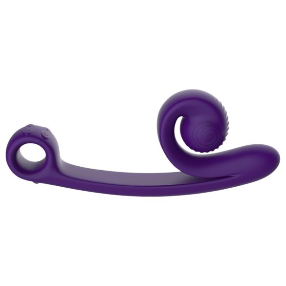 Snail Vibe Curve - 2in1 kliitori vibraator (lilla)