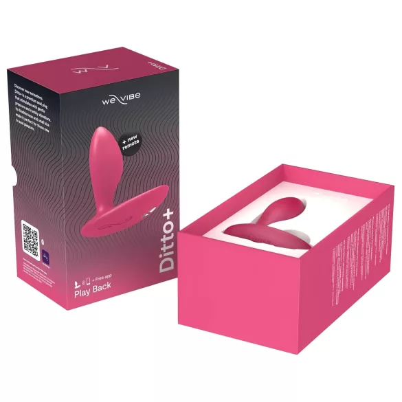 We-Vibe Ditto+ - nutikas, akuga anaaldildo (roosa)