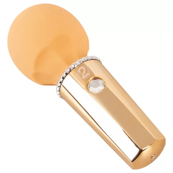 You2Toys - mini wand vibraator - akuga - kollane