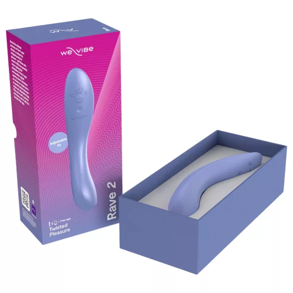 We-Vibe Rave 2 - Äpiga juhitav G-punkti vibraator (sinine)